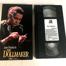 The Doll Maker Jane Fonda VHS tape Ships Same Day With Tracking
