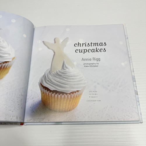 Christmas Cupcakes By Annie Rigg Hardcover Book Small Holiday Food Cooking - Picture 8 of 18