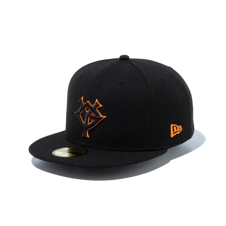 NEW ERA 59FIFTY Fitted Cap NPB Yomiuri Giants Black x Black 