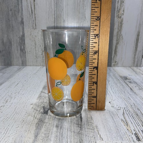 Vintage Orangensaftglas - Bild 3 von 4
