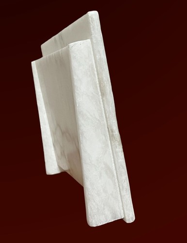 White Marble Picture Frame With Semi-precious Stone Inlay Pietra Dura India 8x6 - Picture 12 of 17