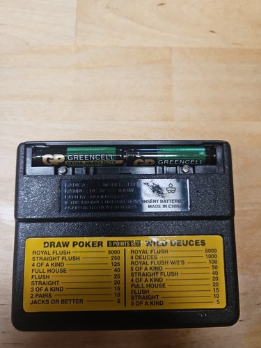 Draw and Deuces Poker - Videojuego electrónico portátil - #1314 - Imagen 10 de 12
