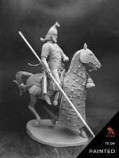 Savaran warrior of the Sassanian dynasty Painted Miniature Toy Pre-Sale  Art
