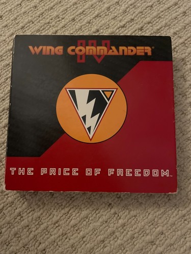 Wing Commander IV The price of freedom 6 CDs PC Game BOX + DISKS - Picture 1 of 2