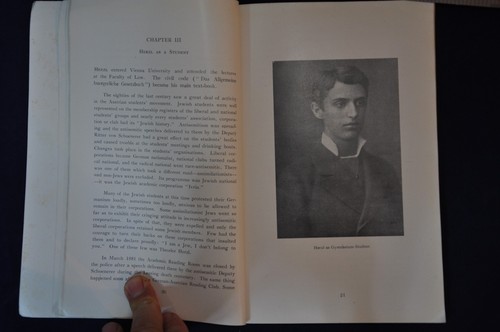 Primera Edición Theodor Herzl por Josef Fraenkel 1946 Londres Israel Sionismo - Imagen 5 de 9