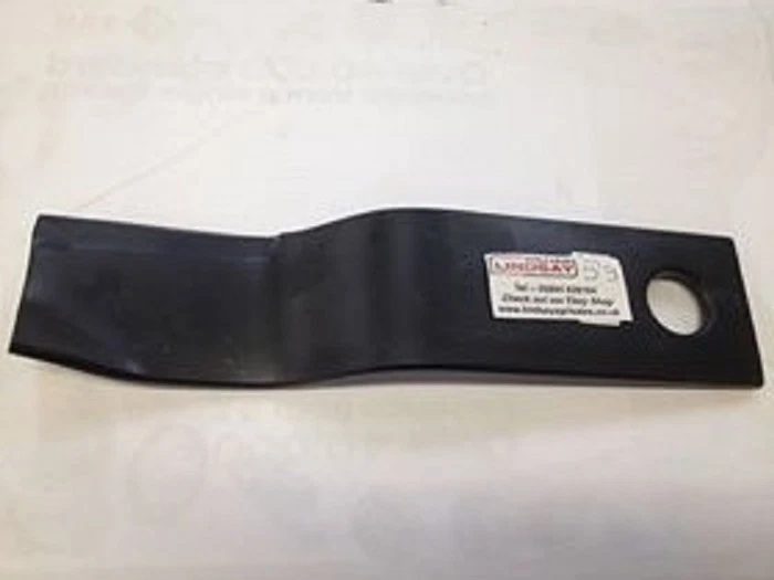 Grass Topper RH Clocwise Blade 320mm x 75 x 26mm Hole Fleming Conor Wylie