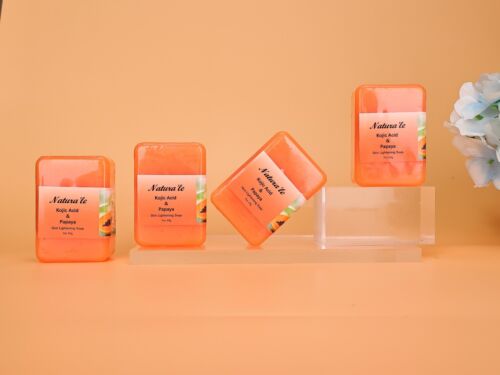 8X Kojic Acid Papaya Soap Face Body Lightening Soap Facial Skin Beauty Soap 110g - Picture 2 of 5