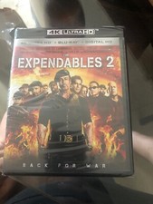 The Expendables 2 [New 4K & Blu-ray] never never used Only opened to take a code