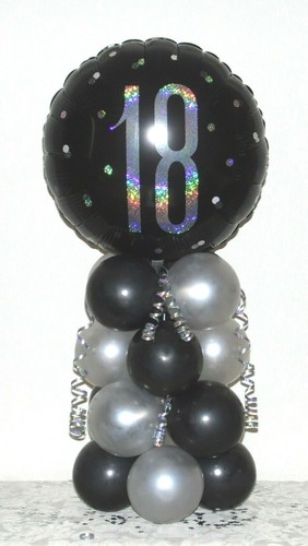 21° COMPLEANNO - ETÀ 21 - DISPLAY PALLONCINO IN LAMINA - CENTROTAVOLO - DECORAZIONE - Foto 4 di 12