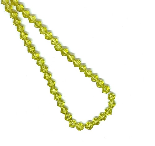 4mm / 80-100pcs, 6mm/ 50pcs faceted bicone crystal glass beads Jewellery Making - Picture 24 of 33