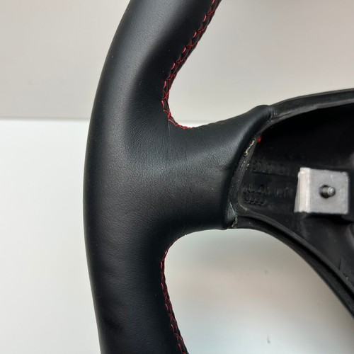Audi TT 8N Original 3-Speichen Lederlenkrad neues Leder - roter Faden 8N0419091A - Bild 5 von 21