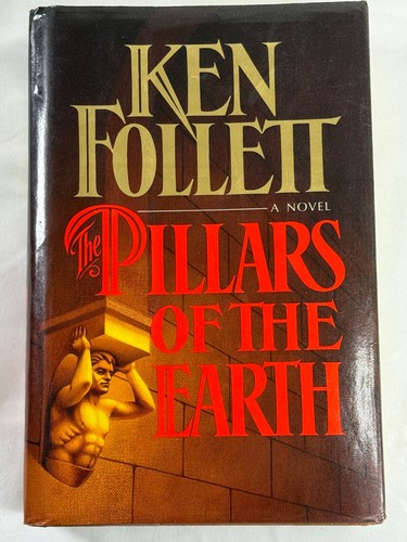 Pillars of the Earth Ken Follet HCDJ 1989 1st Ed 1st Print Unread - Bild 1 von 16