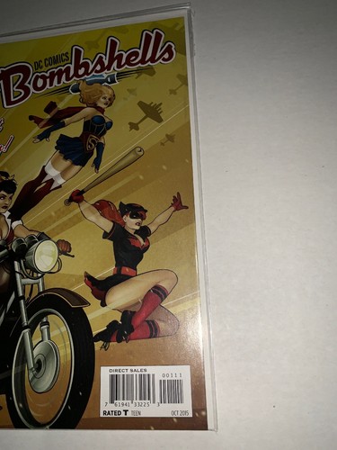 DC Comics- BOMBSHELLS #1 REGULAR LUCIA COVER FIRST PRINT NM/Unread - Picture 3 of 4