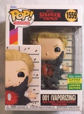 Stranger Things 001 Vaporizing Funko 1559 SDCC 2024 Exclusive Official Sticker