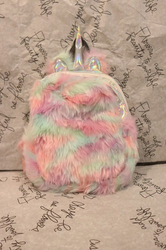 Rucksack Einhorn Plüsch Mehrfarbig - Bild 1 von 5