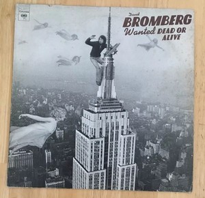 David-Bromberg-Wanted-Dead-Or-Alive-1974-LP-Original-Inner-Lyrics-W-Picture-EX