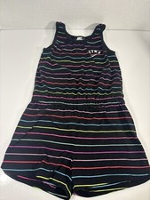 Nike Toddler Girls Gray Romper Shorts Size 6 5-6 Years 