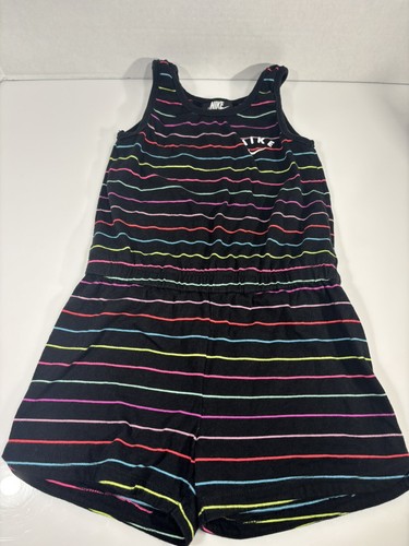 Nike Toddler Girls Gray Romper Shorts Size 6 (5-6 Years) - Picture 1 of 4