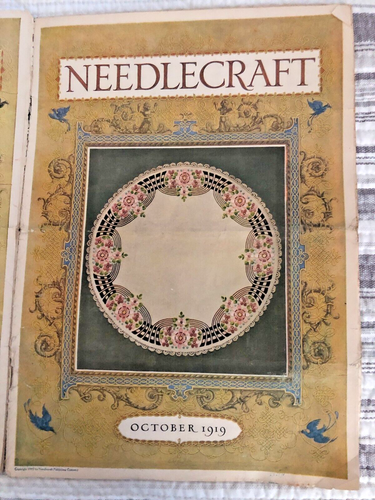 Needlecraft Magazine 1917/19 Cream Of Wheat Advertisements Recipes Stories Lot 3 - Picture 4 of 7