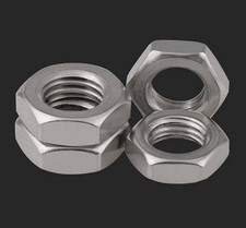 M3- M20 316/304 Stainless Steel Thin Hex Jam Nuts 