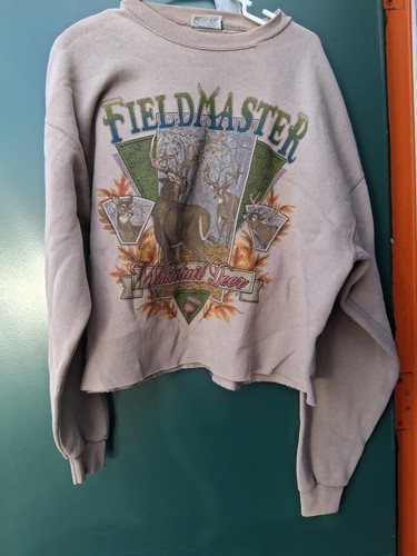 Sudadera vintage FieldMaster XL para mujer hecha en Estados Unidos **ver descripción
