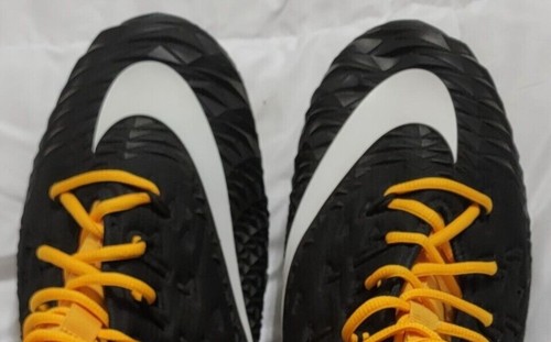 Size 18 Nike Force Savage Elite Football Cleats Black & Yellow 918345-017 - Picture 11 of 20