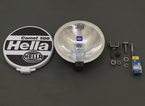 HELLA Halogen High Beam Comet 500 Spotlight 1F4005750101 Genuine OEM - Picture 3 of 5