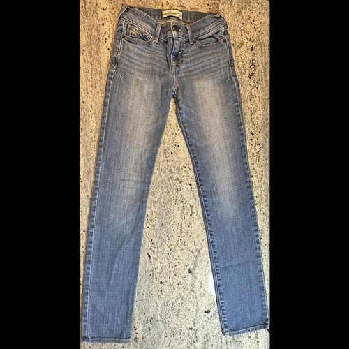 Abercrombie Kids Size 14-Slim Low-Rise Jeans (or cut into jean shorts!) - Picture 4 of 4