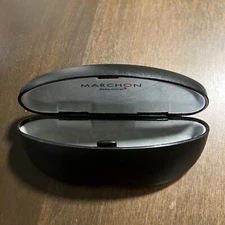 Marchon Airlock Hard Clamshell Eyeglass Case Only Titanium Rimless Lightweight