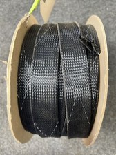 TECHFLEX 1.50” WMEX1.500BK Black Braided SleevIng 200 ft.