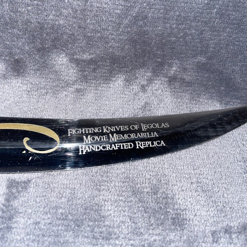 Fighting Knives of Legolas Movie Memorabilia Handcrafted Replica - Picture 3 of 6