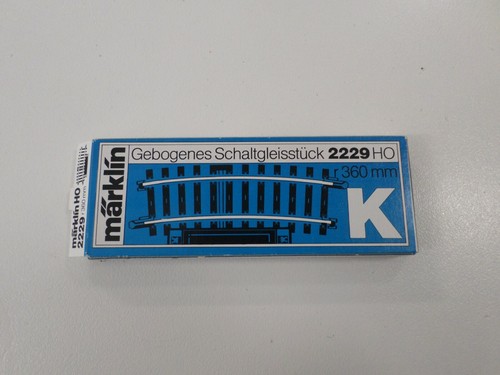 Marklin 2229 HO K Track Curved Switching Track - Bild 3 von 5