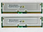 1Gb 2 x 512Mb Rd Desktop Modules 1066 32 Rdram 533 184pin 184-pin Memory Ram Lot