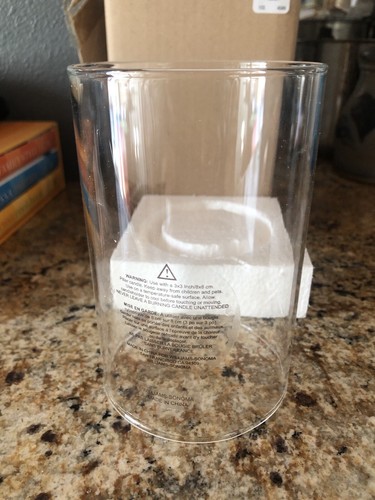 Williams Sonoma nuovo con etichetta 9,5" vetro aperto uragano  - Foto 3 di 3