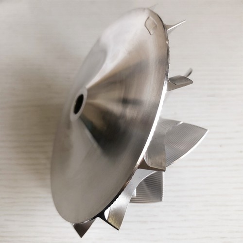 HX60 88.70/118.00mm 6+6 blades point milling performance billet compressor wheel - Foto 5 di 7