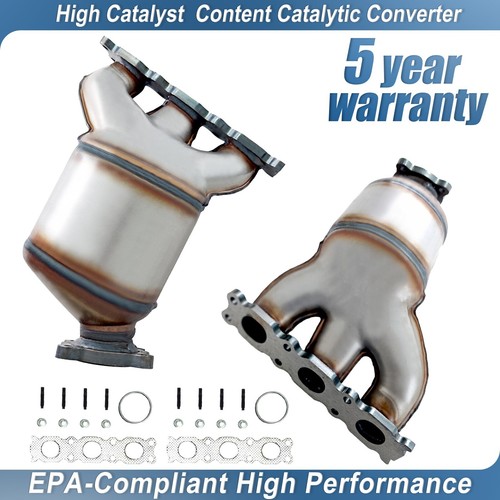 Left + Right 2007 - 2010 For Volvo Xc90 3.2L Catalytic Converter EPA Emission - Picture 1 of 8