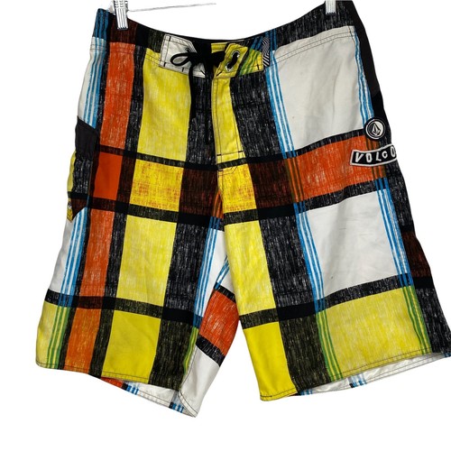 Short de bain Volcom Mod Tech Board 34 short plage surf piscine colorée