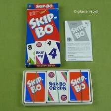 Skip-Bo Kartenspiel Komplett 1A Top! Blau Rote Ausgabe von Mattel © 2010