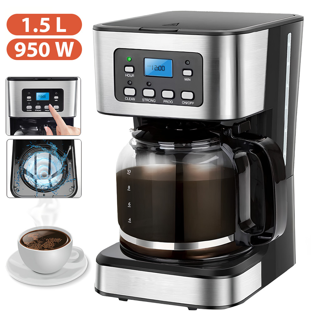 Edelstahldesign Filterkaffeemaschine Kaffeemaschine Kaffee Kaffeefiltermaschine
