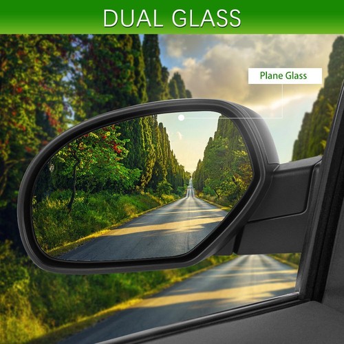 Power Heated Mirror For 2007-2013 Chevrolet Silverado 1500 Left Side Manual Fold - 第 2/19 張圖片