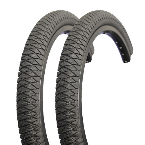 2x BMX Reifen 20 Zoll 50406 Paar Fahrradreifen Strassenprofil 20x1,95 schwarz eBay