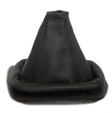 SCHALTSACK SCHALTMANSCHETTE  passend für VW POLO III  6N  /  ECHT LEDER schwarz