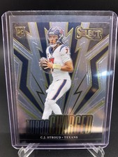 2023 Panini Select NFL C.J. CJ Stroud Turbo Charged #TUR-CST Rookie RC Texans