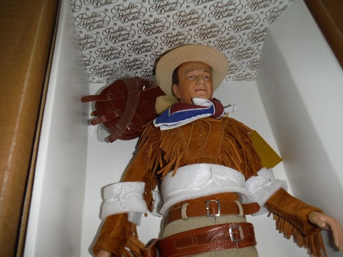 BRAND NEW RARE John Wayne Hondo Doll Talking Franklin Mint In Box RARE NIB - Picture 4 of 11