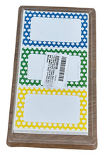 200 - Colorful Name Tag Self-Adhesive Labels Stickers School Office Camps Party