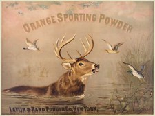 9454.Decoration Poster.Room interior.Wall design art.American hunting scene.Deer