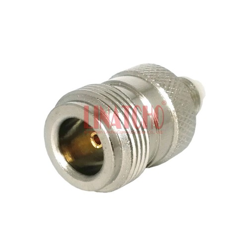 Conector de antena de radio de latón recto coaxial RF N adaptador hembra a FME hembra - Imagen 4 de 10