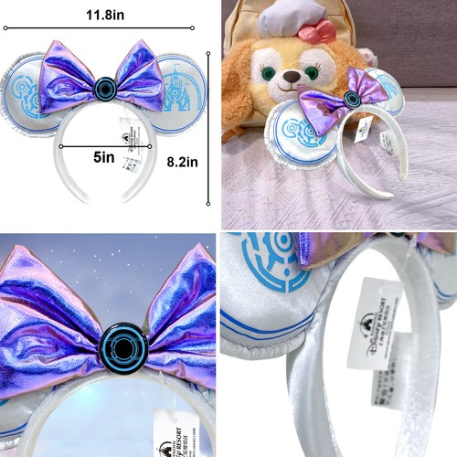 US Disney Parks TRON Rad Schloss Maus Ohren Stirnband Shanghai Disneyland - Bild 5 von 9