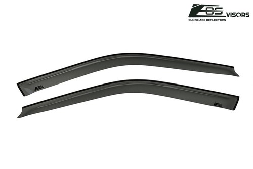 EOS Visors For 96-00 Honda Civic Sedan JDM SMOKE TINTED Side Window Deflectors - Bild 3 von 8