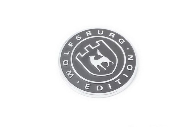NEW GENUINE VW TOUAREG SIDE WOLFSBURG EDITION BADGE EMBLEM 561853688DYMS